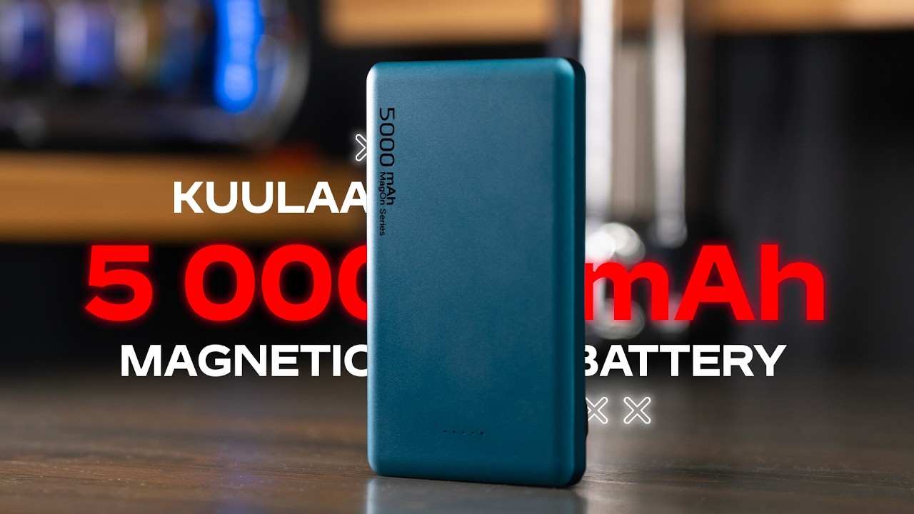 KUULAA MagSafe 5000 mAh &mdash; маленький монстр на 20 Вт!