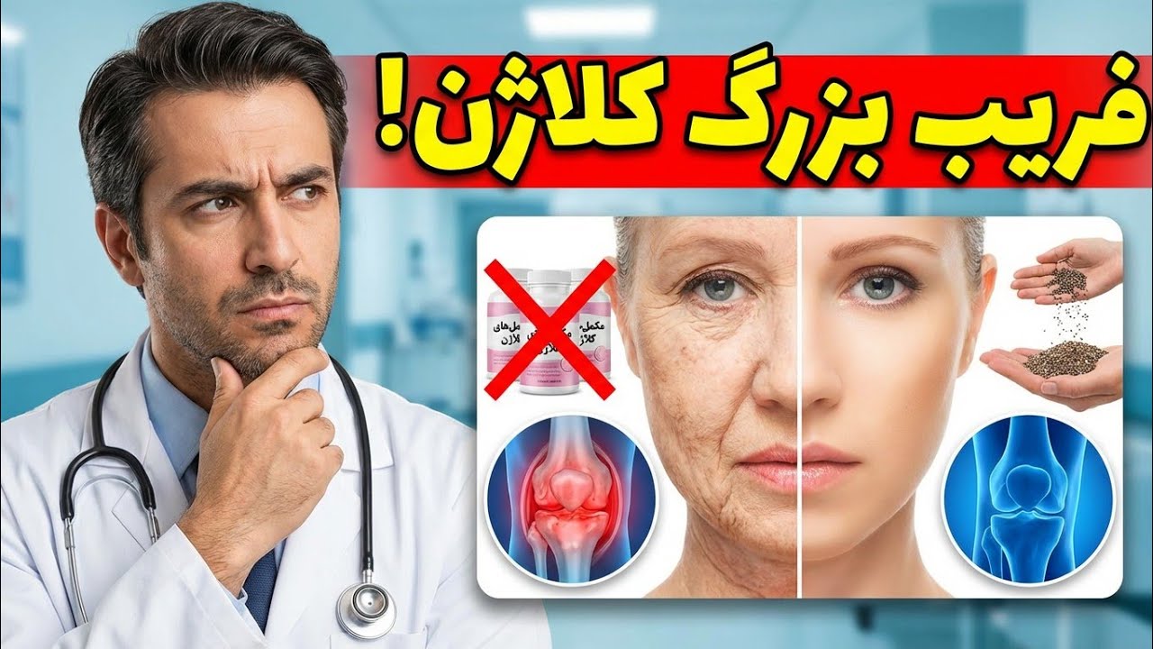 راز پنهان کلاژن‌سازی: این ۷ دانه ارزان شما را ۲۰ سال جوان‌تر می‌کنند! (بهتر از بوتاکس)