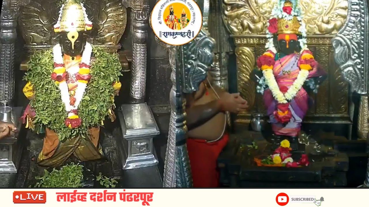 Live darshan pandharpur today || 31/10/2025 #livedarshan