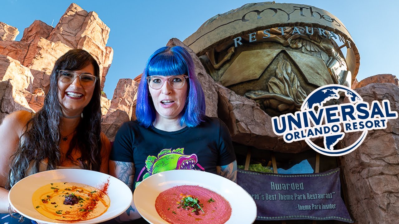 Mythos restaurant DINNER 🏛️ Universal Orlando food review