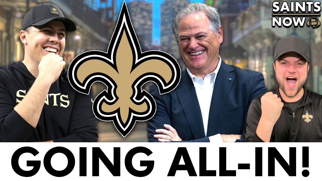 LET'S GO! The New Orleans Saints Are GOING ALL-IN! + Saints Trade Rumors On Spencer Rattler