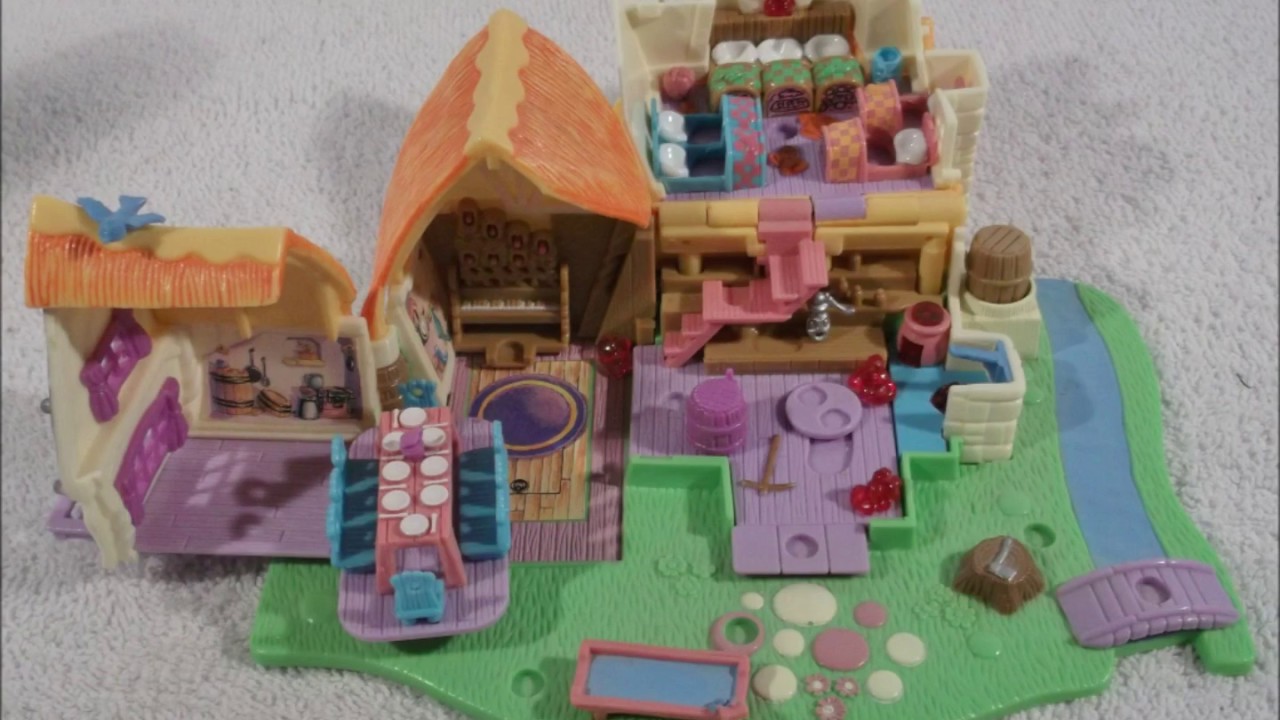 Bluebird Polly Pocket Locket and doll Toy Collection Slide Show