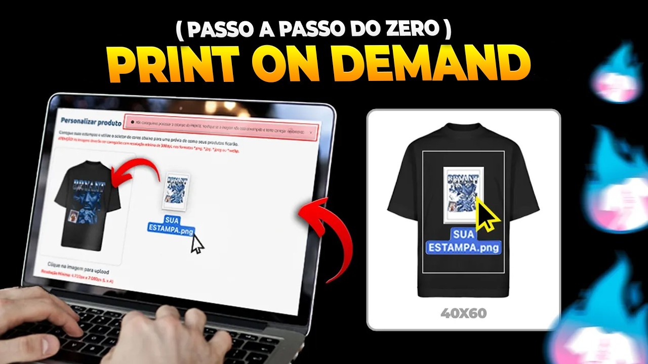 Como criar seu site de PRINT ON DEMAND na HOTPRINTI (Passo a passo do ZERO)