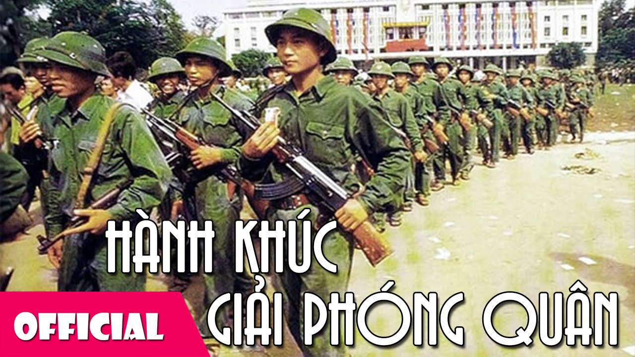 Hành Khúc Giải Phóng Quân - Tốp Ca [Karaoke Lyrics MV]