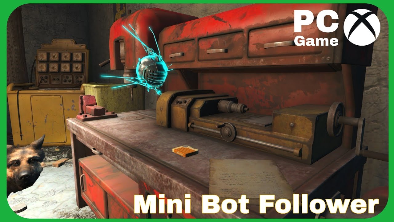 Обзор мини-бота Shades Handy из Fallout 4