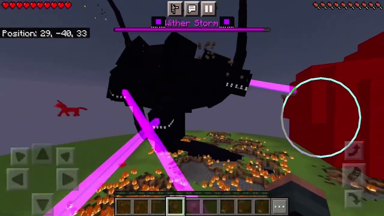 Engender Mod (Bedrock Port) VS. Another wither storm addon