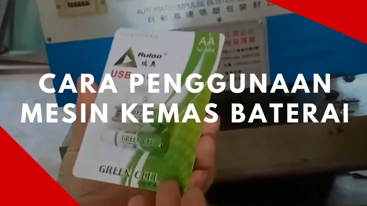 Mesin Skin Packaging Blister | Mesin Pengemas Baterai