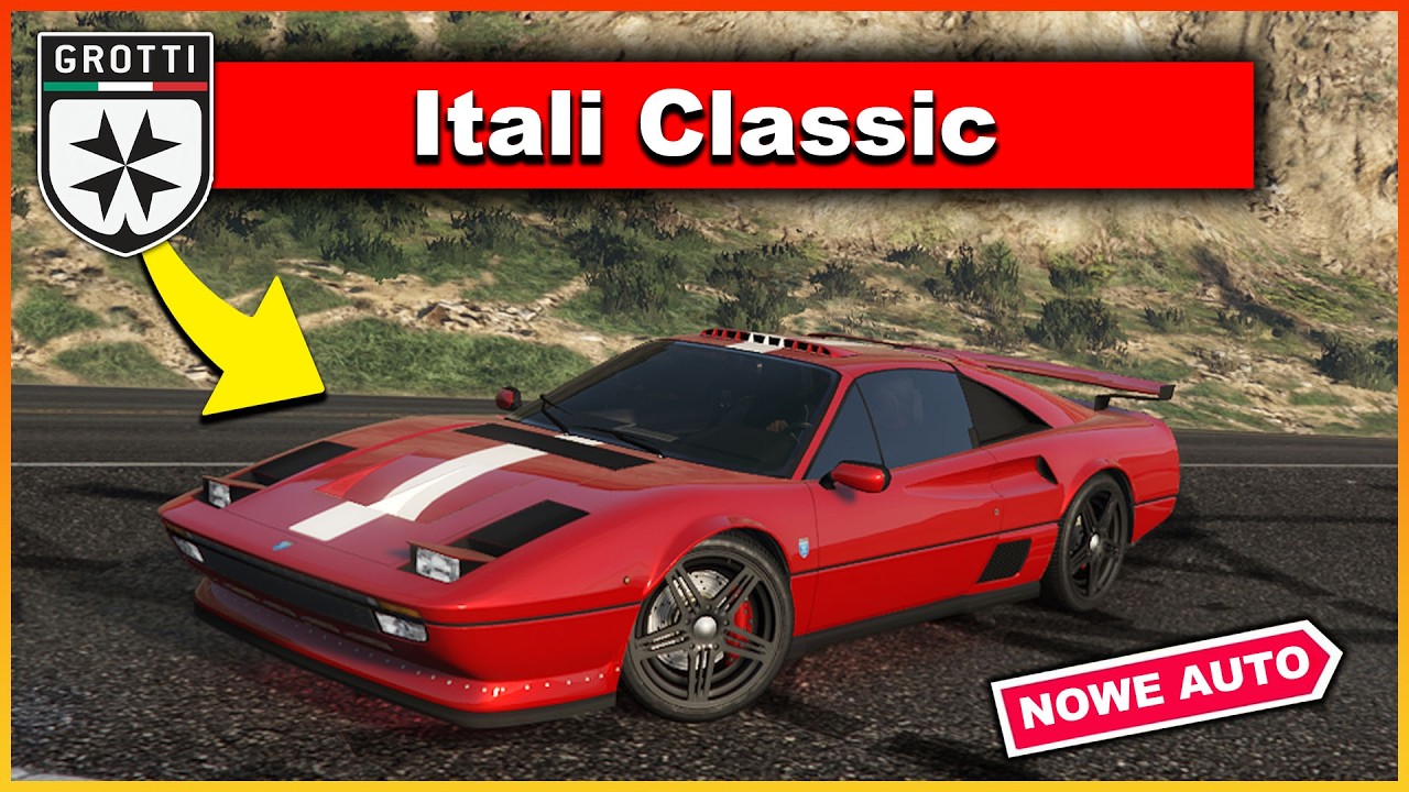 NOWE FERRARI W GTA 5 ONLINE! 😍 | Grotti Itali Classic