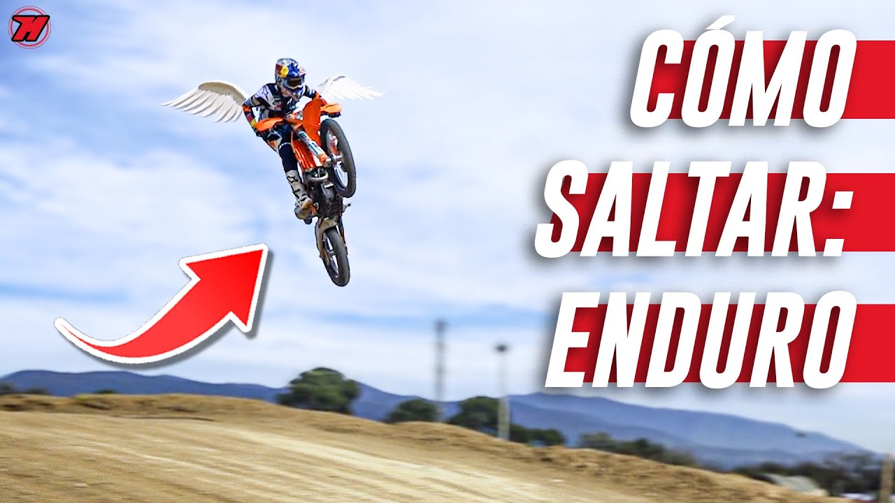 CÓMO saltar en MOTO ENDURO CORRECTAMENTE ✅