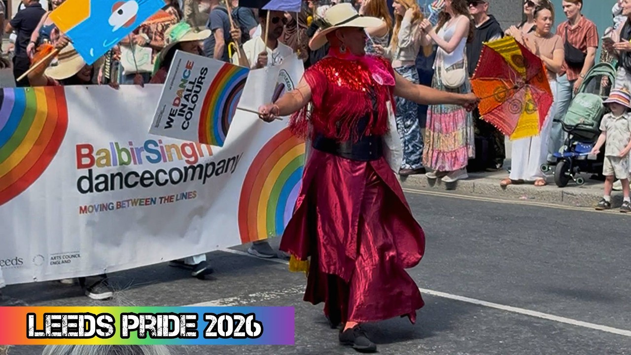 LEEDS PRIDE 2026 | FULL PARADE HIGHLIGHTS | ONE OF THE UK'S BIGGEST PRIDE EVENTS