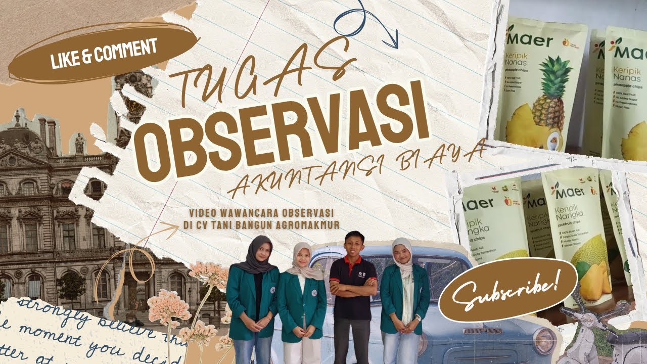 Tugas Observasi Mata Kuliah Akuntansi Biaya_Wawancara Observasi Di CV. Tani Bangun Agromakmur