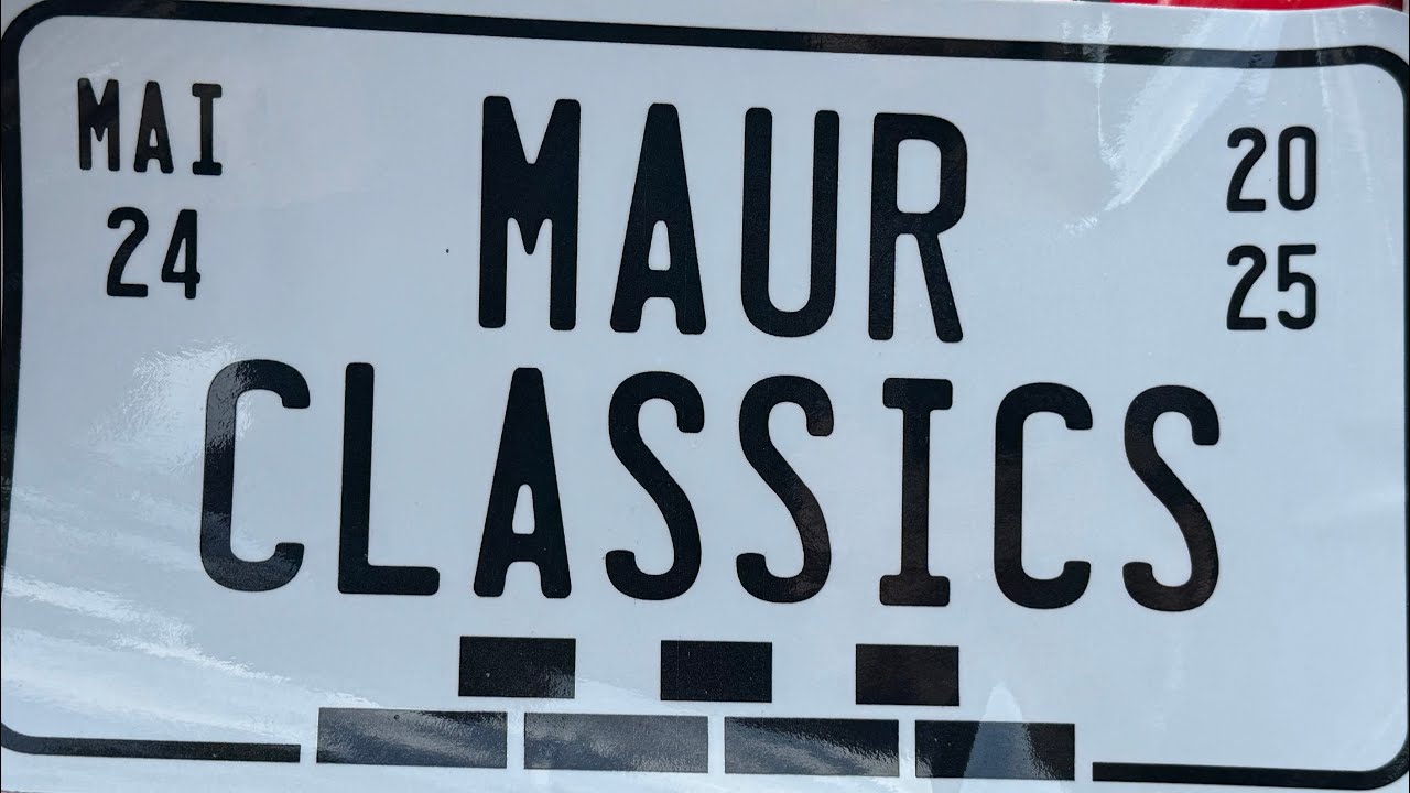 Maur Classics, Vintage car show with RARE* ( Cisitalia) in Zurich, Switzerland