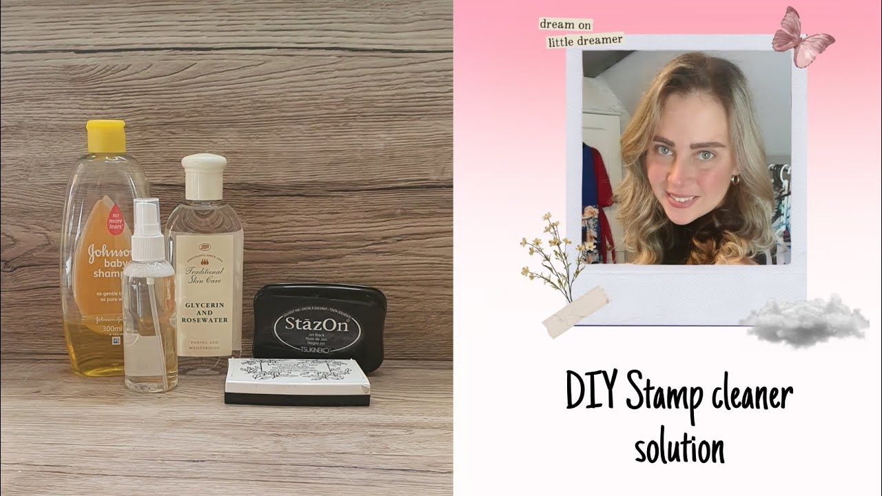 DIY VERY EASY STAMP CLEANER!! UK VERSION..You will never purchase commercially made cleaners again!