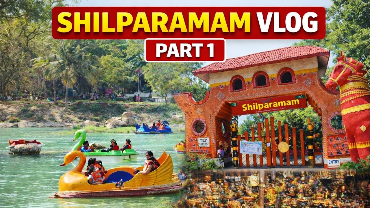 Shilparamam Art and Craft vlog, Part :1