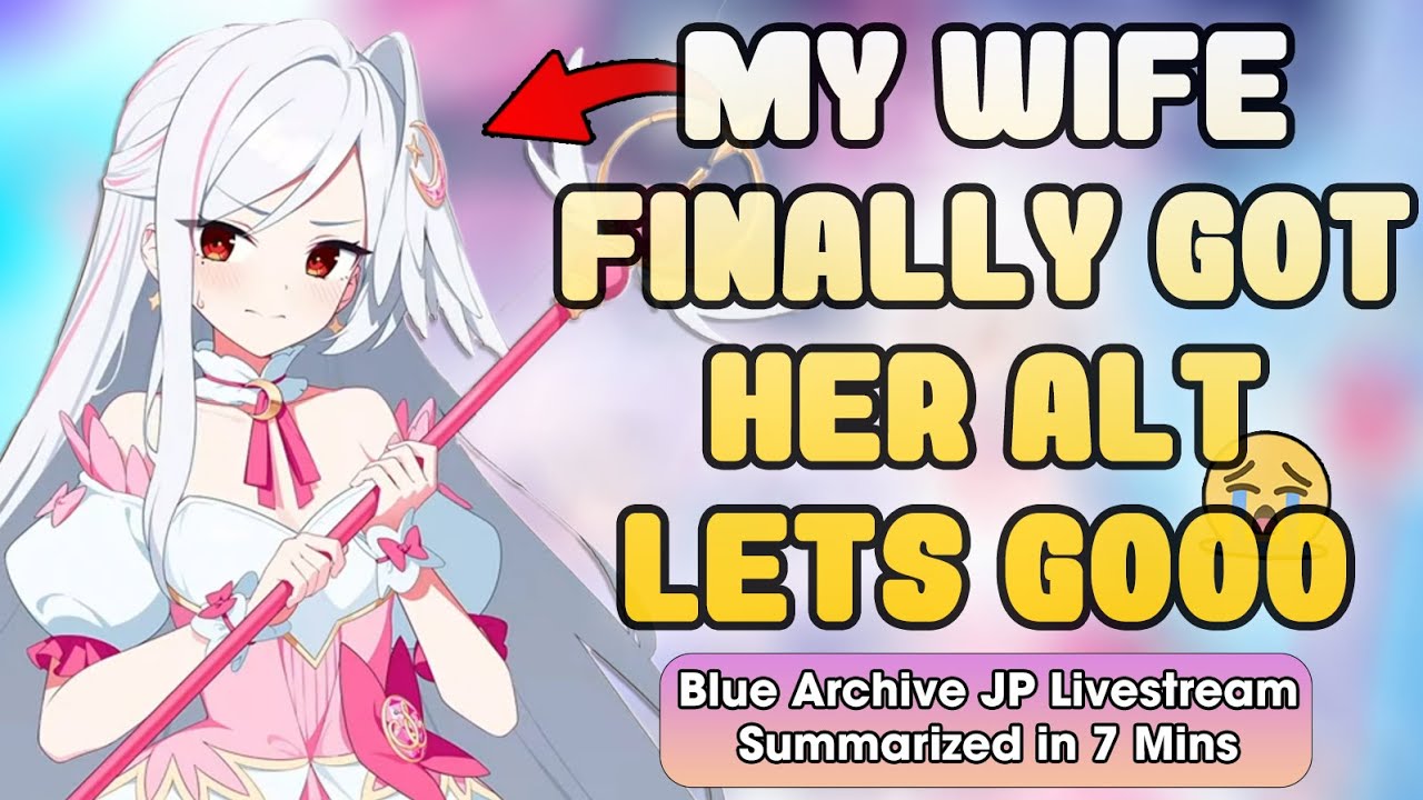 MY WIFE SUZUMI FINALLY GOT HER ALT | Blue Archive JP Livestream (18 October) Summary in 7 Minutes