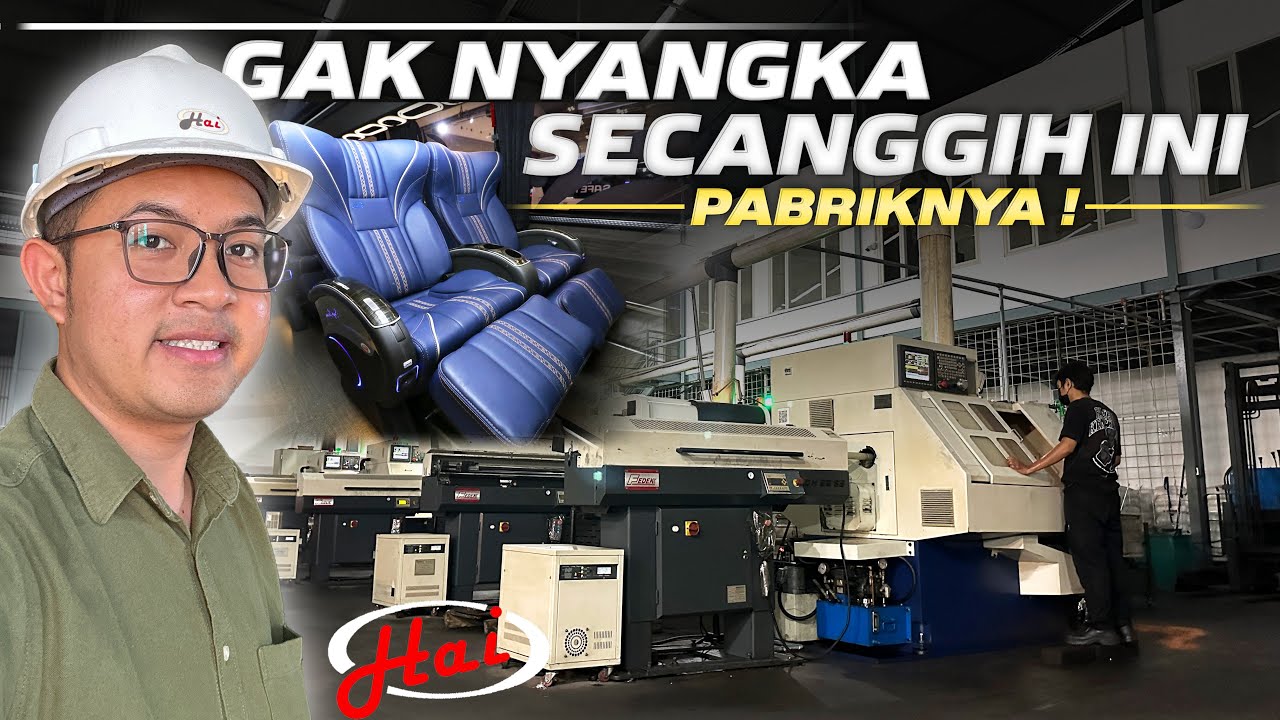 BEGINI PROSES PEMBUATAN KURSI BUS DI RIMBA KENCANA