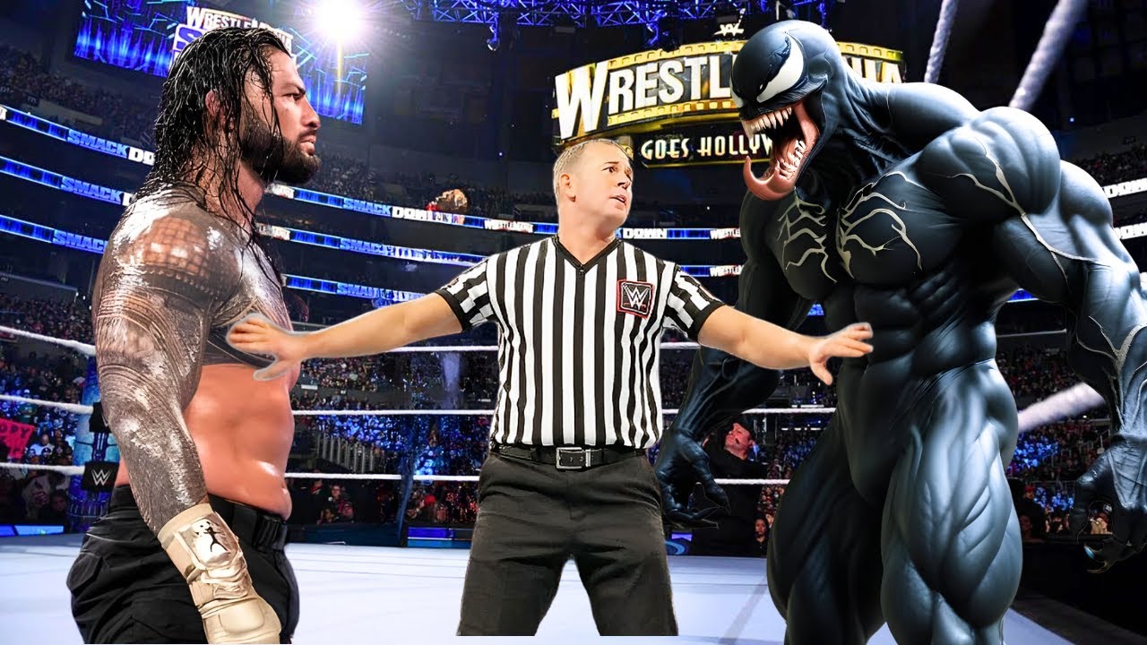 WWE 2K24 - Roman Reigns vs Venom - FULL MATCH | WWE June 29, 2024