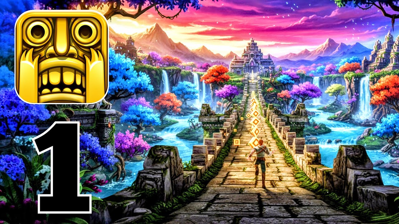 Temple Run - Gameplay Walkthrough Part 1 - Run Begin (Android, iOS)