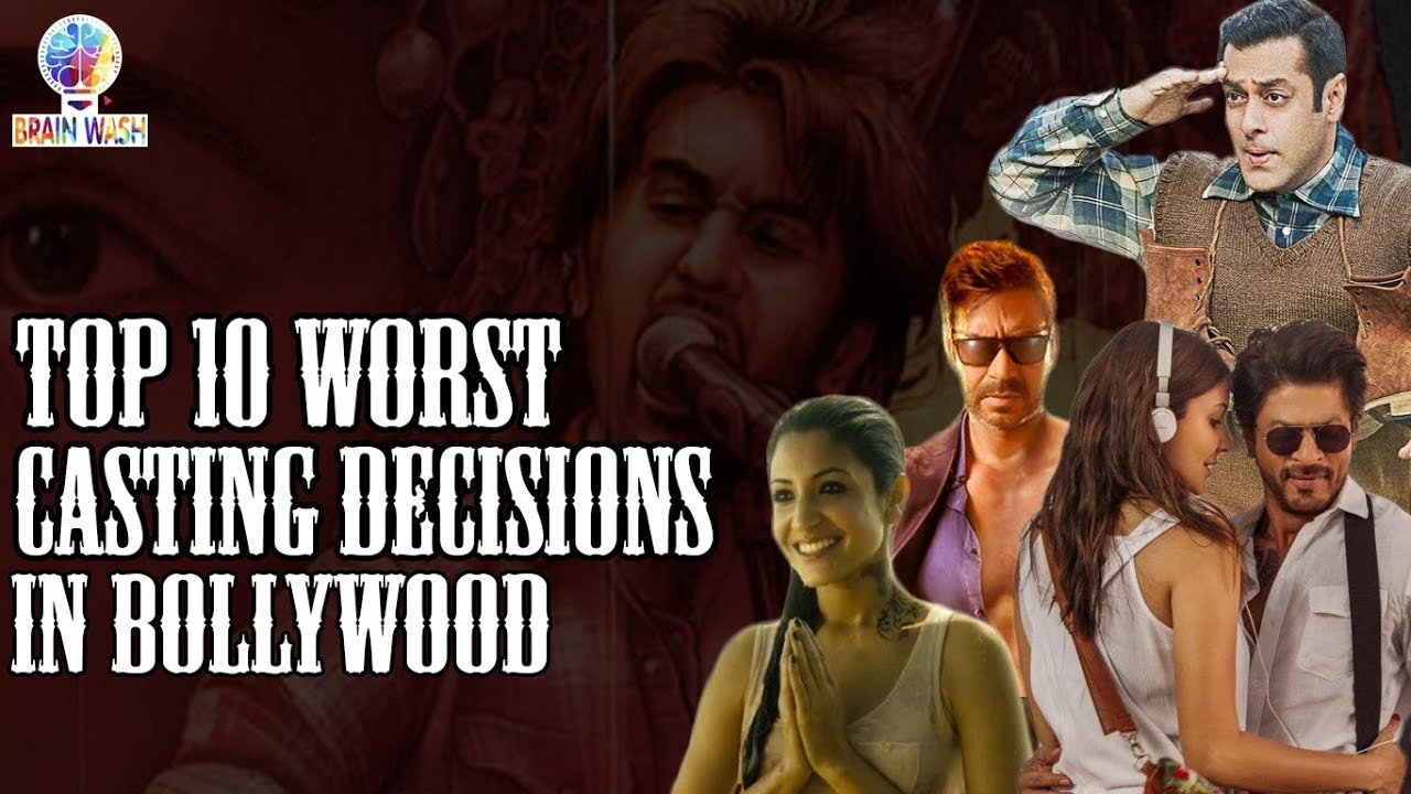 Top 10 Worst Casting Decisions in Bollywood | Top 10 | BrainWash