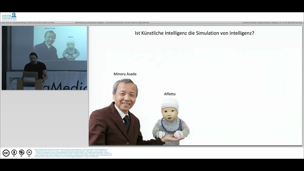 Medienbildung und KI – Vortrag VProf. Dr. Thomas Damberger (Goethe-Universität, FfM) fraMediale 2017