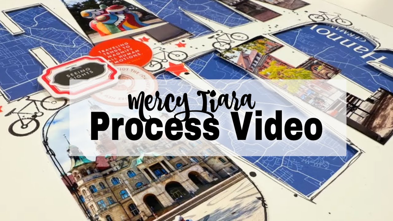 Scrapbooking Process: Hannover Using cut file