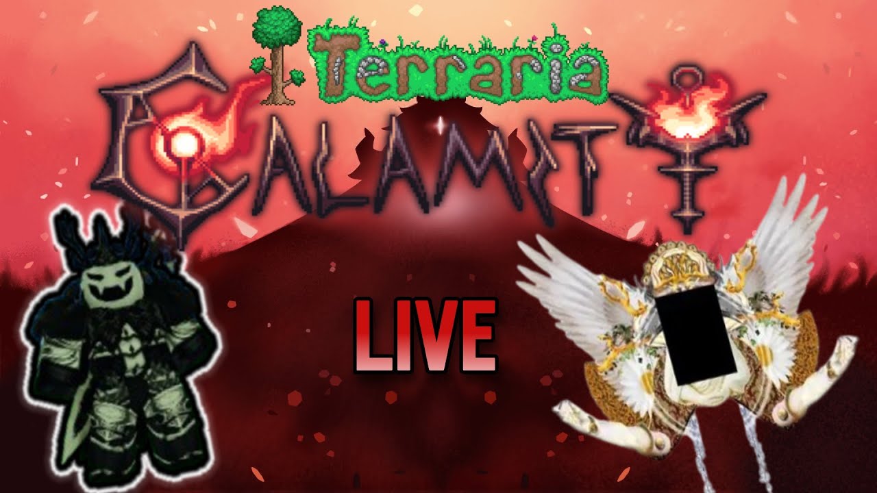 (🔴Live ) Playing Modded Terraria JOIN UP!! | Calamity, Wrath of the Gods Mods