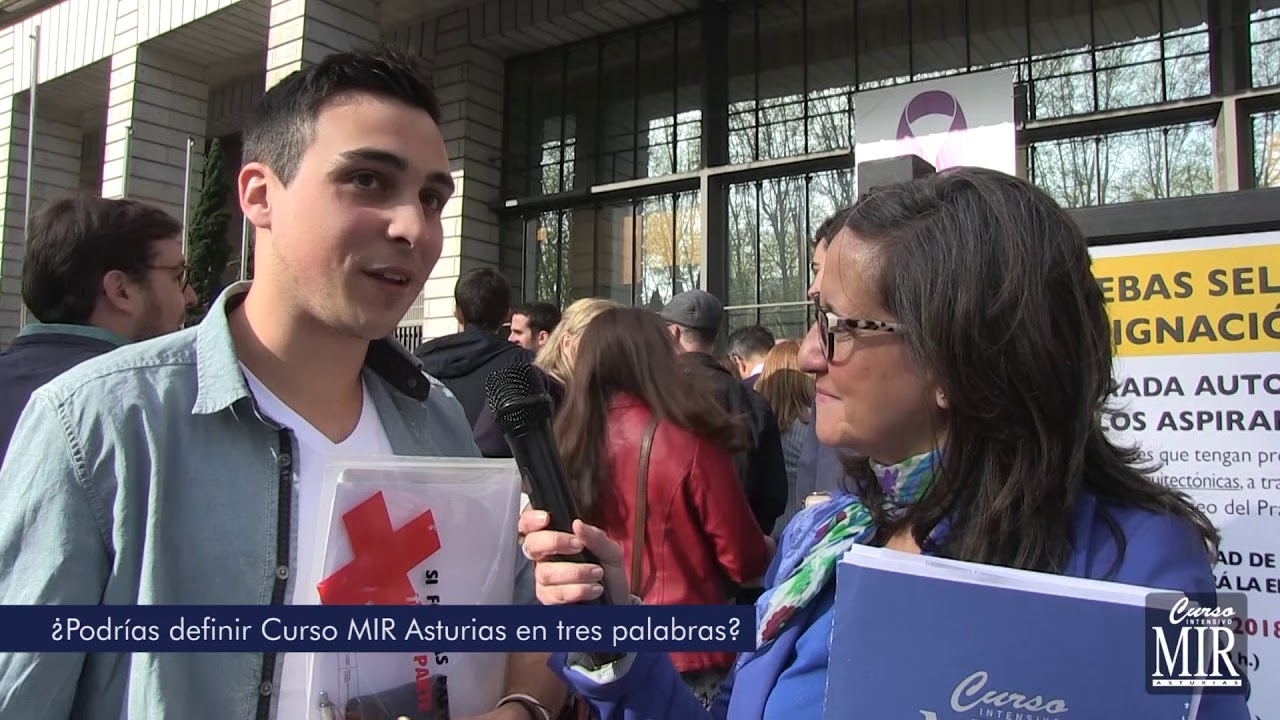 Elección de plaza MIR 2017. ¿Podrías definir Curso MIR Asturias en 3 palabras?