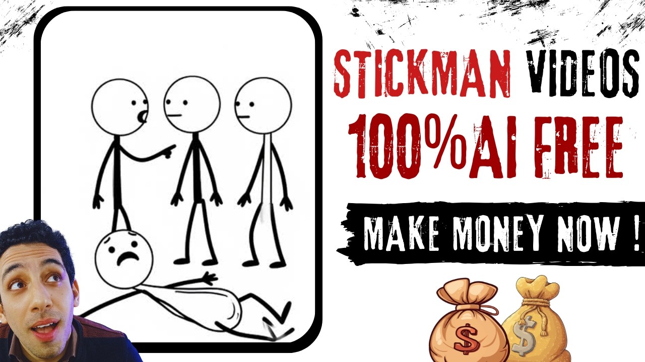 Generate AI Stickman Videos to EARN MONEY ONLINE with a way Nobody Knows