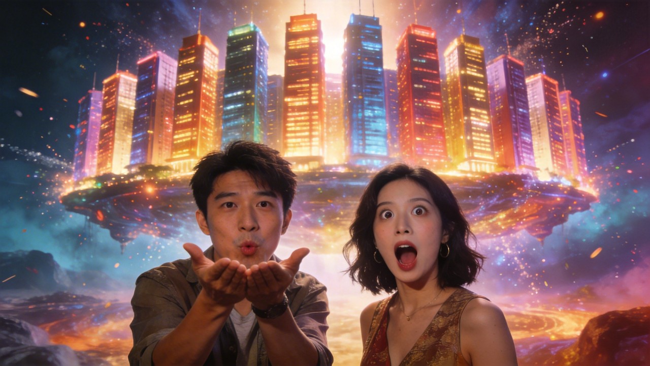 穷小伙只是相个亲时候随口吹个牛，没想到竟然能直接实现！拜金女看着18栋楼，直接吓傻了！【美夢隨口就成真】