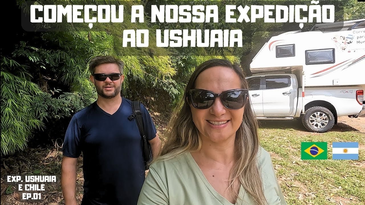 COMEÇOU A NOSSA EXPEDIÇÃO DE CAMPER ATÉ O USHUAIA E CARRETERA AUSTRAL E JÁ ROLOU PERRENGUE