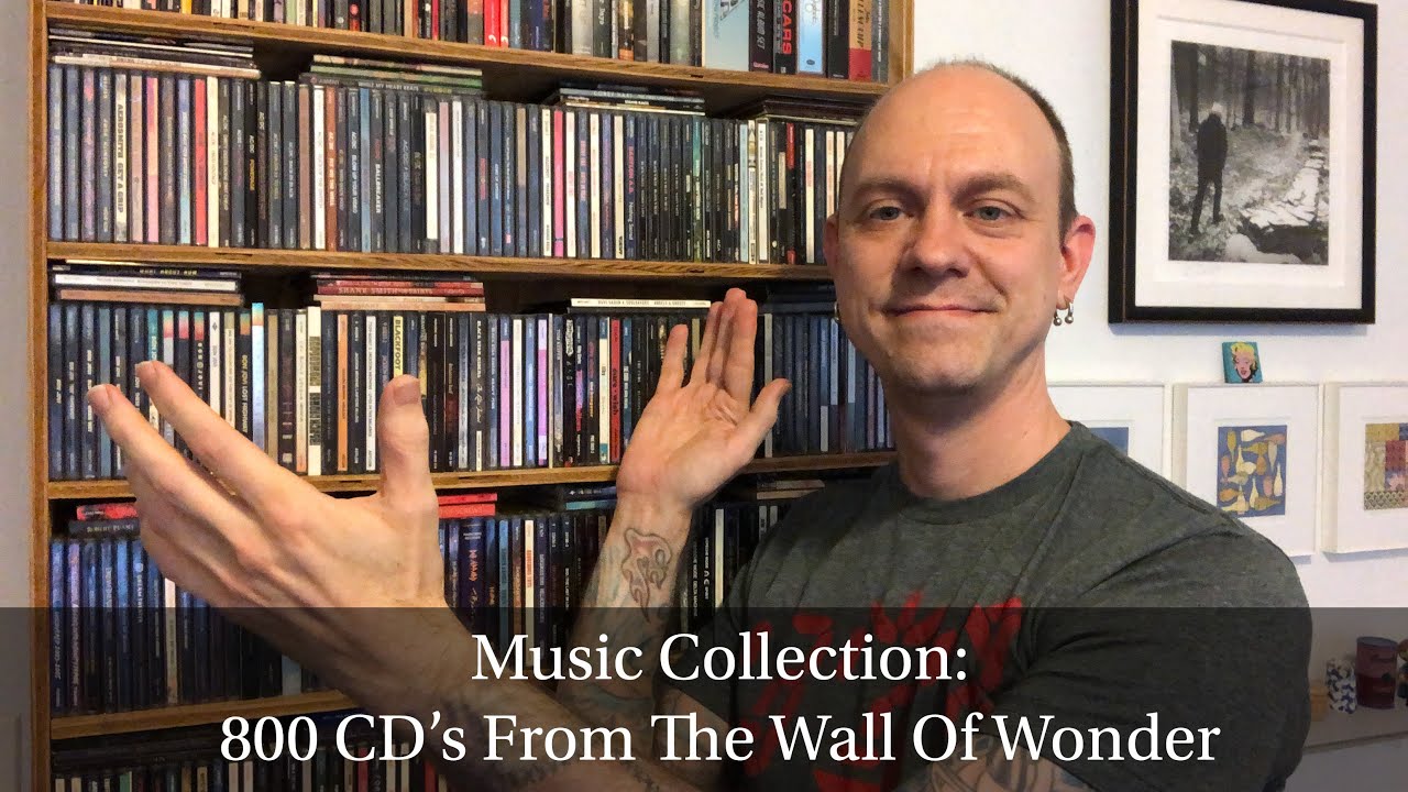 Music Collection - 800 CD’s From The Wall Of Wonder