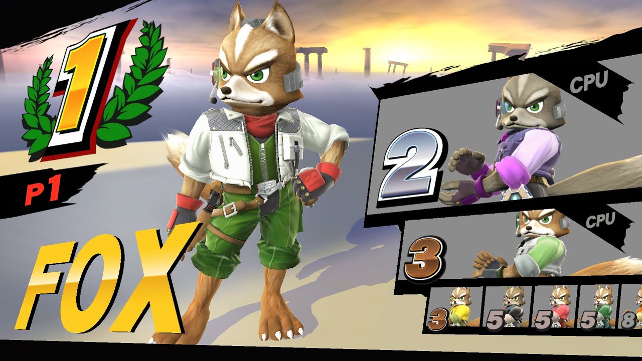 Smash Wii U Mods - Barefoot Fox