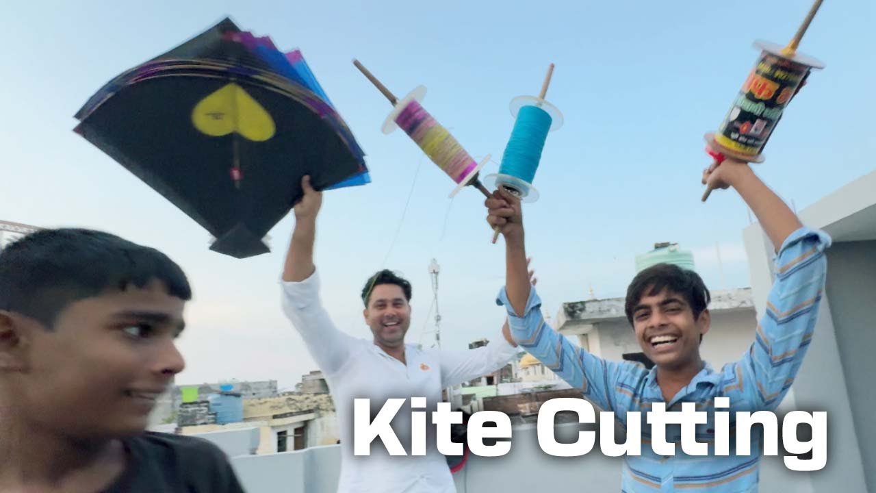 EveryDay Kite Fighting From Roof | Kite Cutting Video | Kites Vlog | Patangbaaz