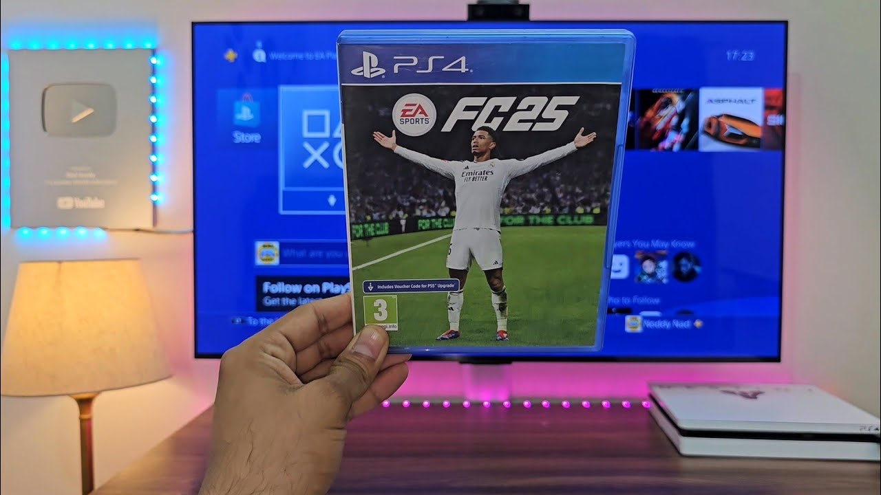 EA FC25 PS4 (Unboxing + Gameplay)