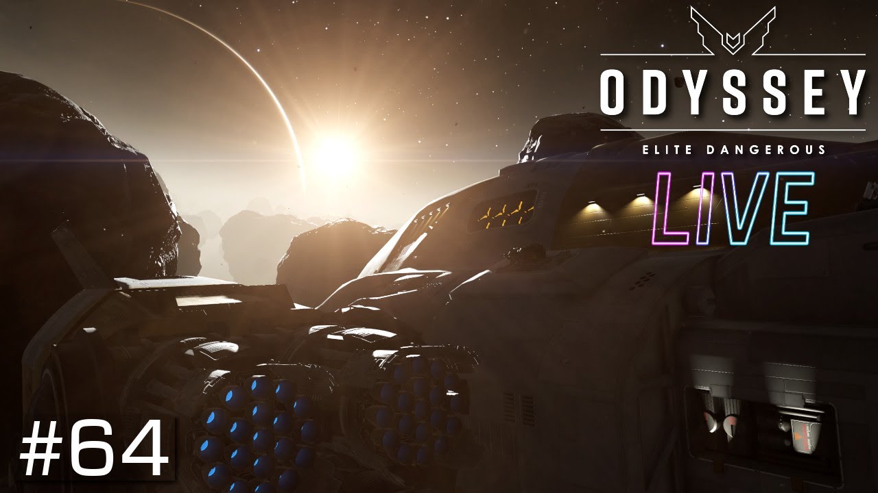 Elite Dangerous: Odyssey - Harte Odyssey Bodenmissionen #64 - Livestream