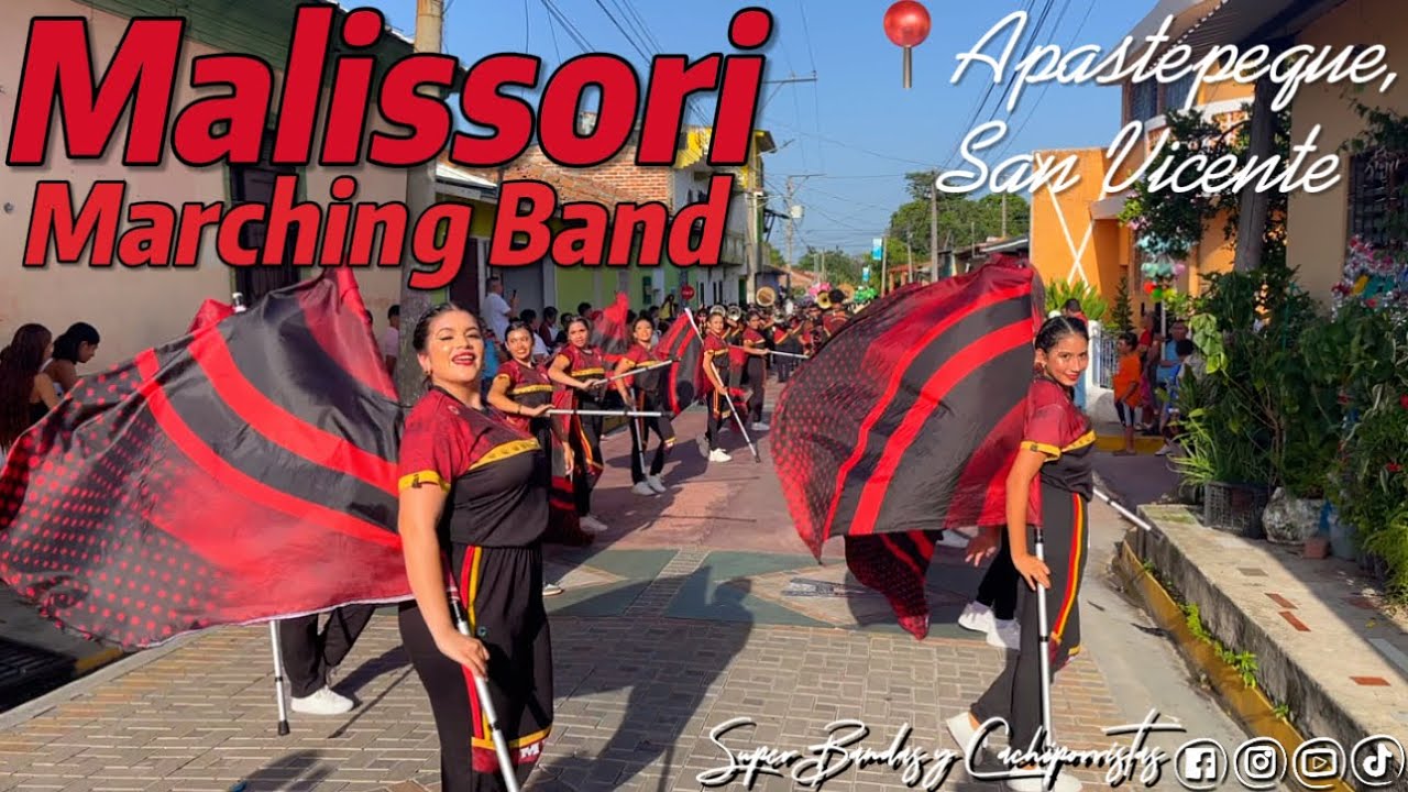 Malissori Marching Band en Apastepeque, San Vicente.