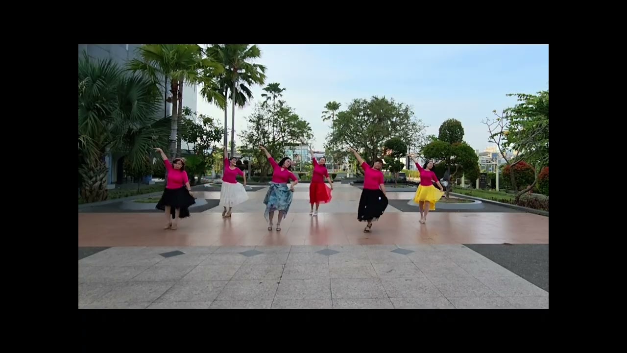 Wind Blow And Snow Fall​ #大风在刮大雪在下​ | Line Dance Kamisah& Friends
