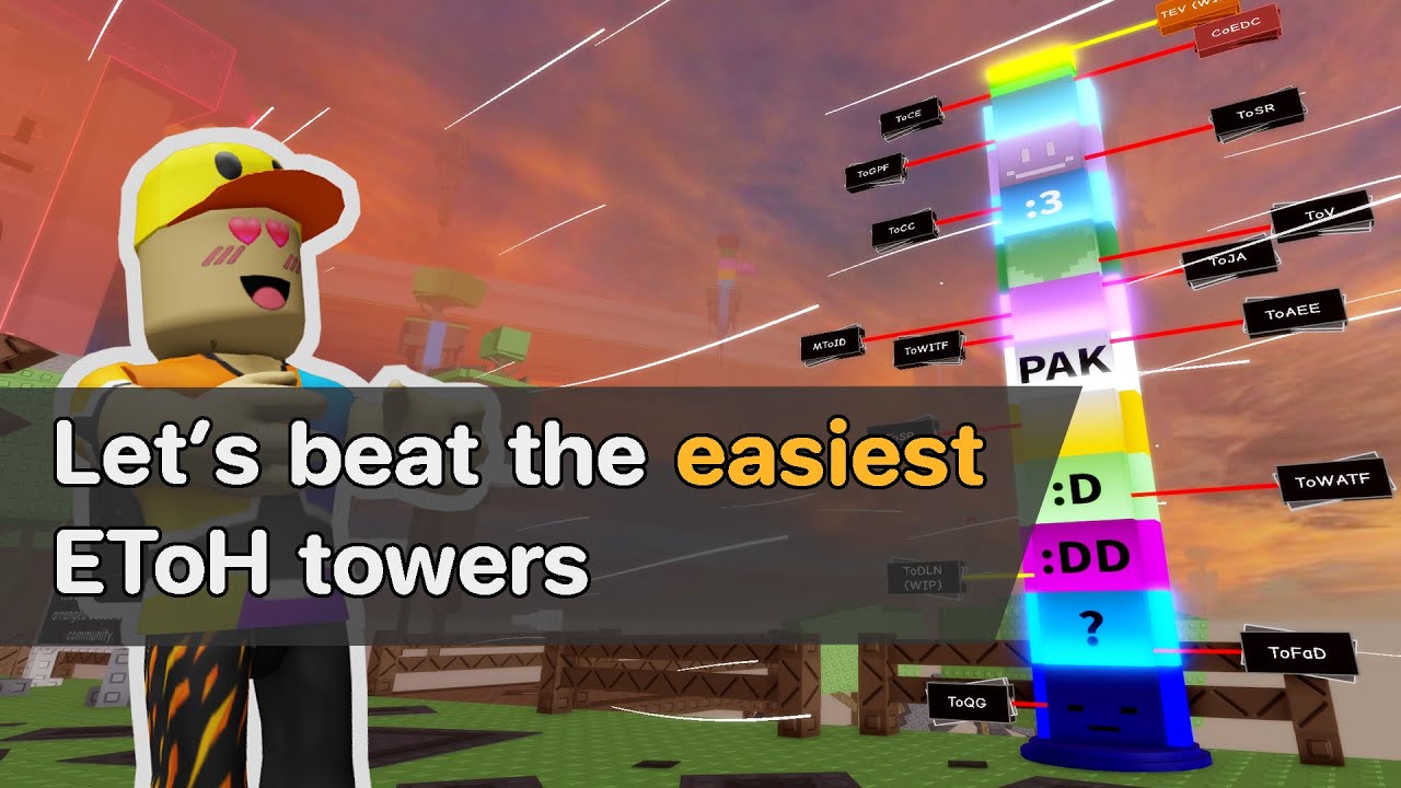 Let's beat the easiest EToH towers - The Noob Zone Towers