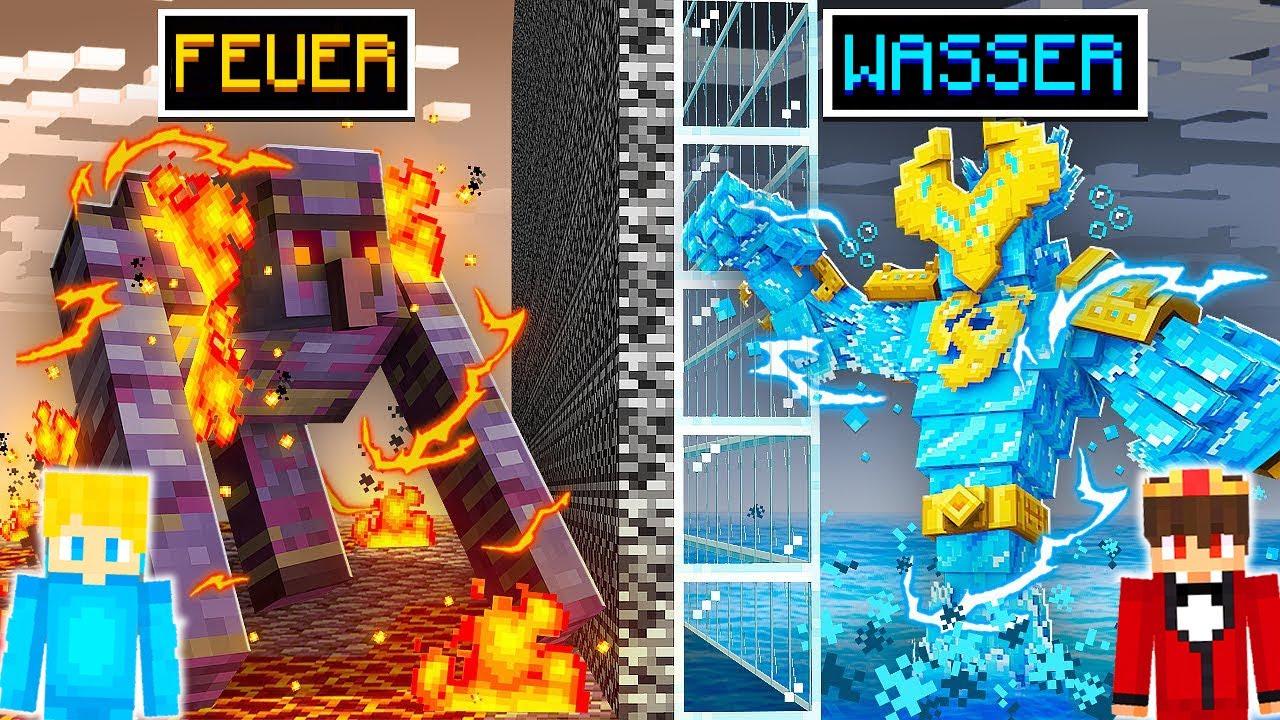 Ich PRANKE meinen FREUND in einem ELEMENT MOB BATTLE! - Minecraft ⛏