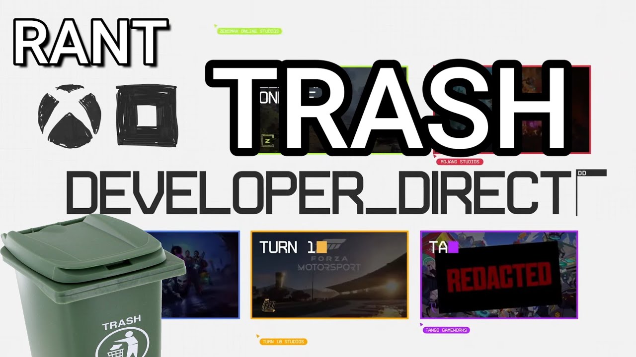 XBOX DEVELOPER DIRECT WAS TRASH RANT