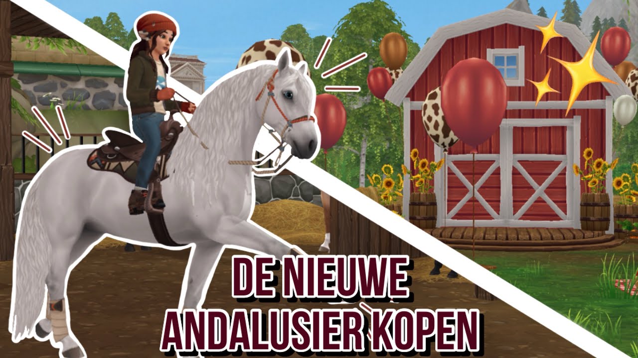 DE NIEUWE ANDALUSIER KOPEN & MEER! ||starstableonline||