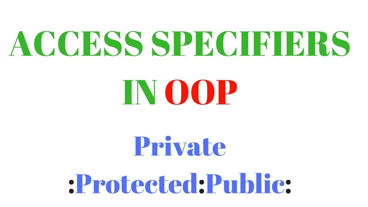 Access Specifiers in c++  OOP  hindi Urdu-3
