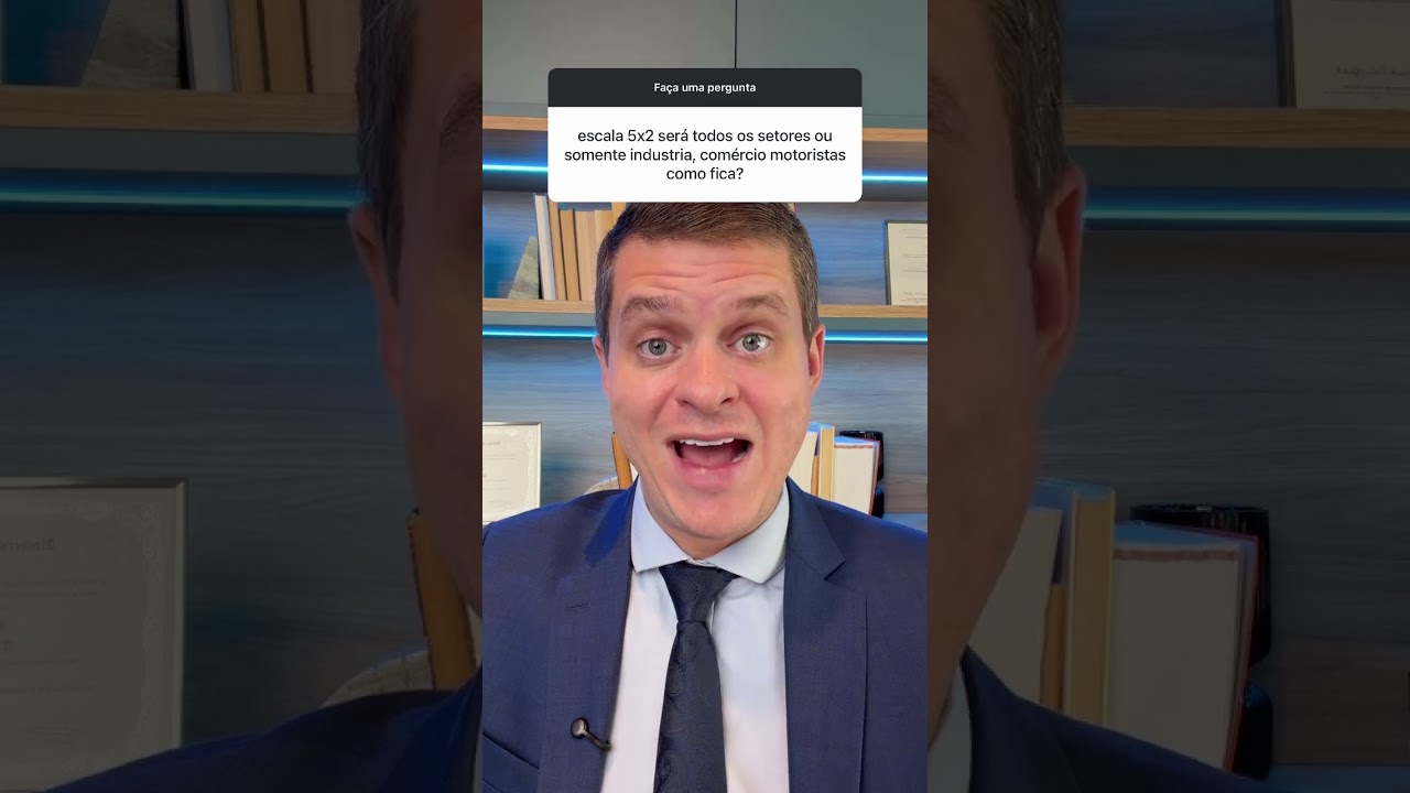 Escala 5x2: ela vai valer para todos os setores ou apenas para a ind&uacute;stria?  #trabalho #trabalhador