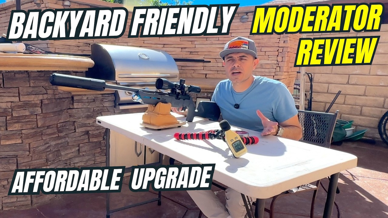 How to make the Umarex Komplete QUIET Backyard friendly