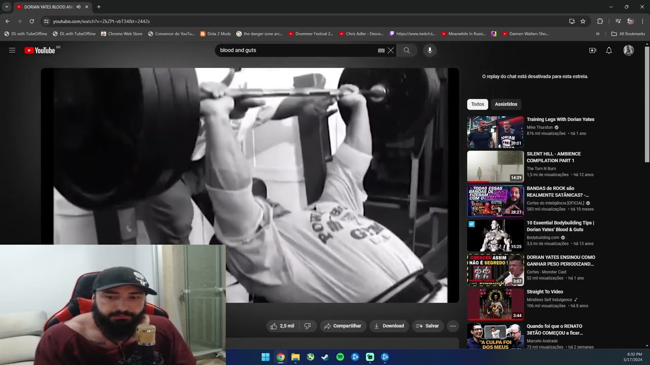 DORIAN YATES - O QUE &Eacute; UM TREINO DE VERDADE (O que voc&ecirc; pode aprender e aplicar nos seus treinos)