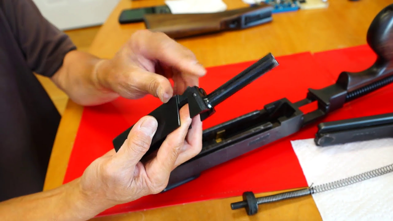 HOW TO REPLACE THE THOMPSON SUB MACHINEGUN'S FIRING PIN. #ThompsonSMG,#TommyGun,#ChicagoTypeWriter