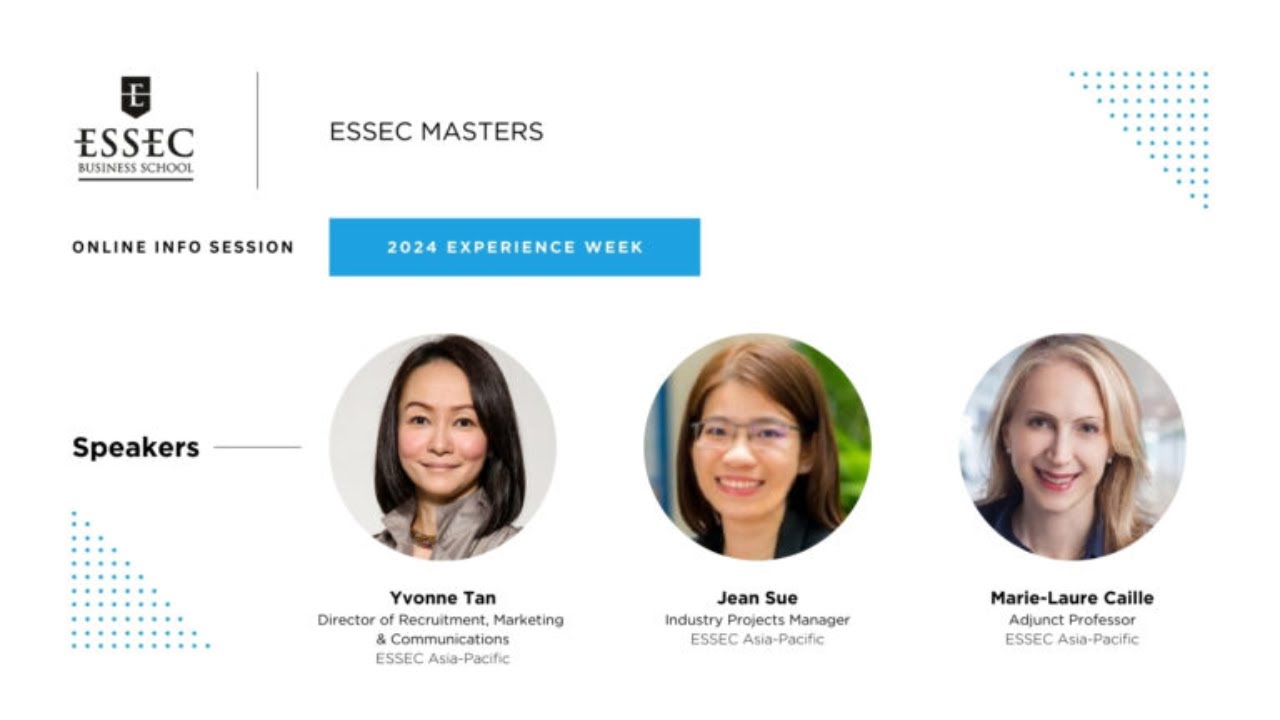 Live, Study, and Thrive in Singapore with Asia's #1 Masters at ESSEC