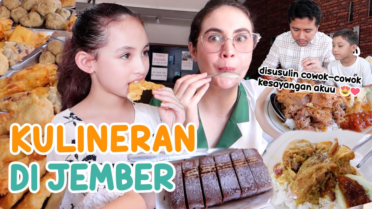 KULINERAN DI JEMBER SAMPE KENYANG! FULL SENYUM 😊| Arumi Bachsin