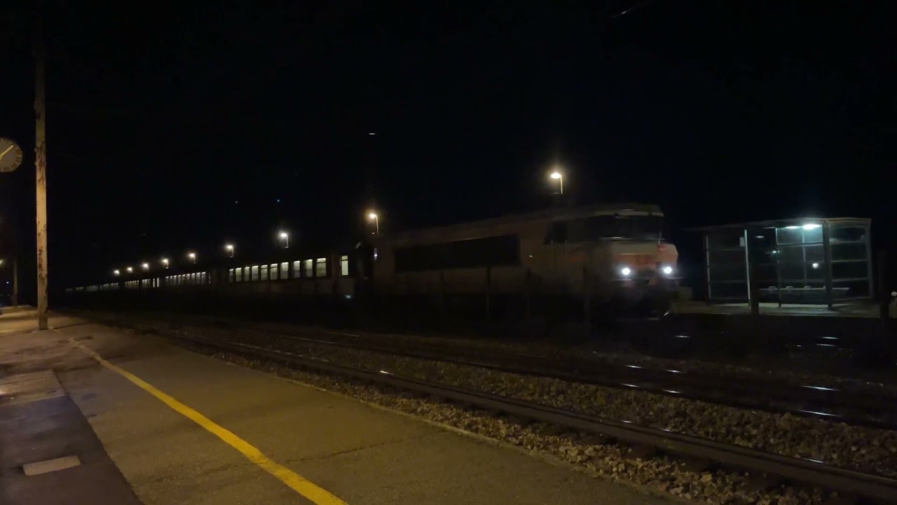 Train de nuit sur là PO || Paris Austerlitz - Orléans || (TER - INTERCITE - FRET)