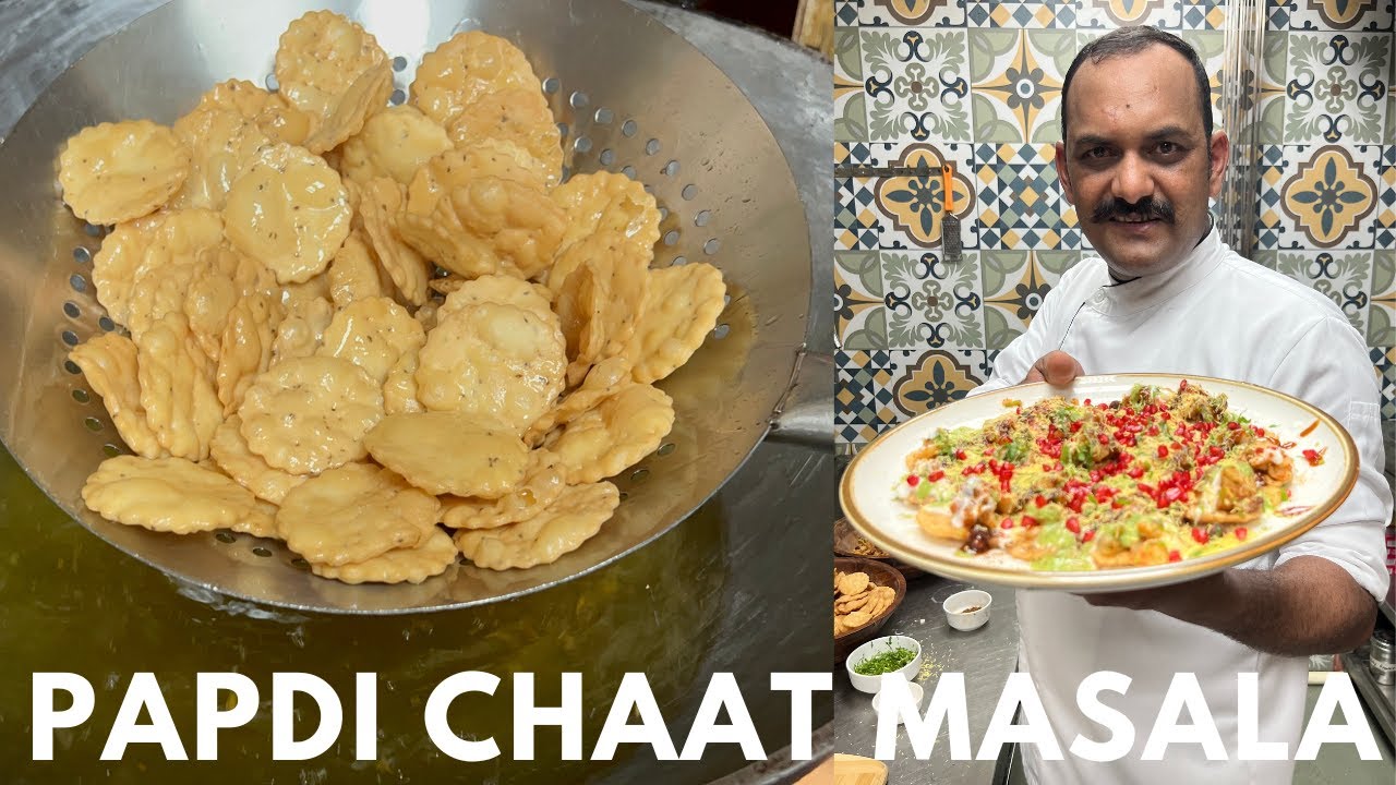 Papdi Chaat Masala | पापड़ी चाट मसाला | Dahi Papdi Chaat | Home Made Crispy And Khasta Chaat Papdi